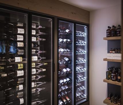 Wine shelf