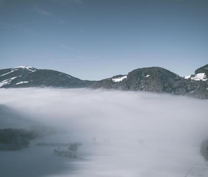 Die Berge im Winter