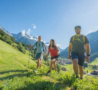 Hiking in the Antholzertal Valley