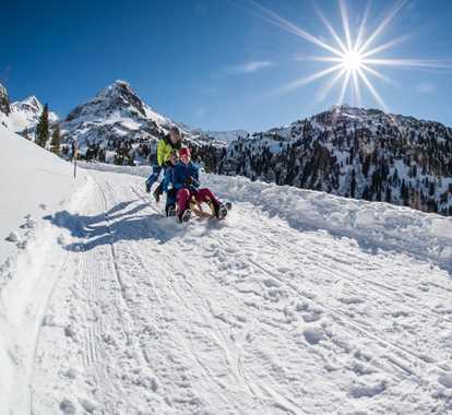 Tobogganing